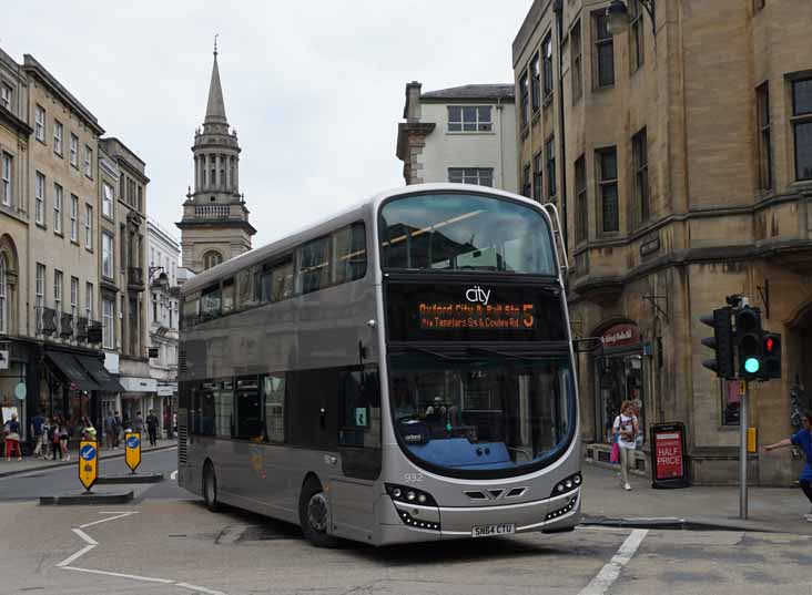 Wright Streetdeck demonstrator SN64CTU Oxford 932